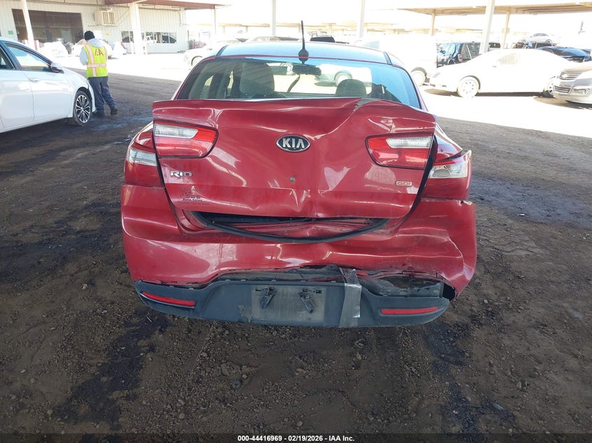 2013 Kia Rio Lx VIN: KNADM4A36D6140334 Lot: 44416969