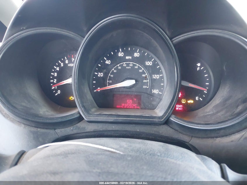 2013 Kia Rio Lx VIN: KNADM4A36D6140334 Lot: 44416969