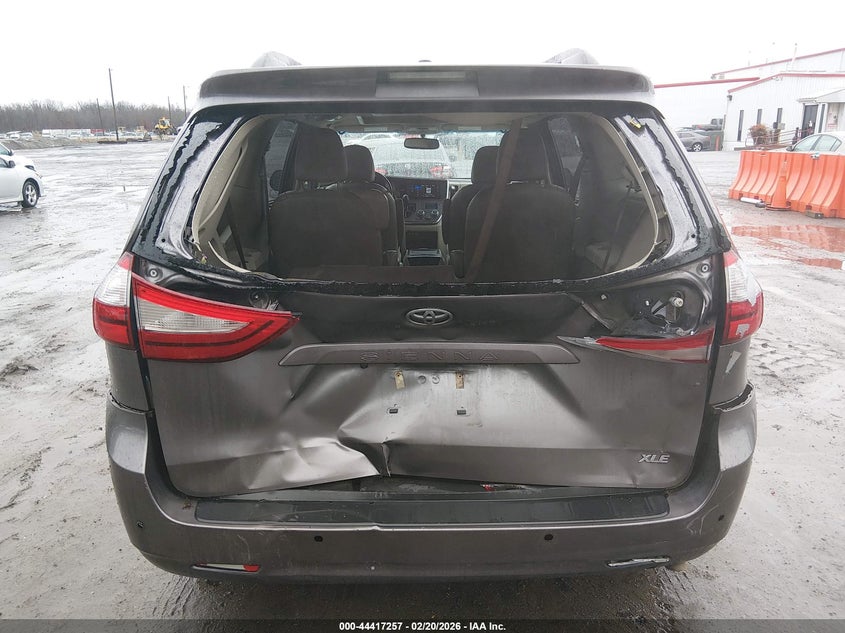 2017 Toyota Sienna Xle Premium 8 Passenger VIN: 5TDYZ3DC6HS861626 Lot: 44417257