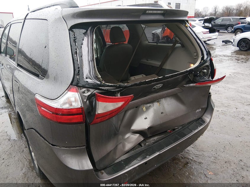 2017 Toyota Sienna Xle Premium 8 Passenger VIN: 5TDYZ3DC6HS861626 Lot: 44417257