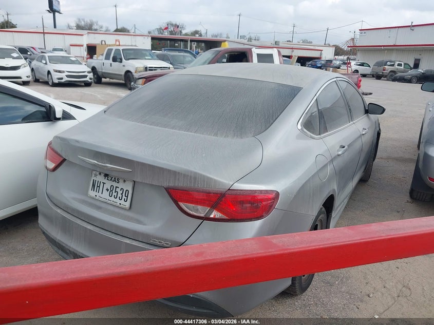 Vin: 1c3cccfb3gn195513, lot: 44913877, chrysler 200 touring 20164