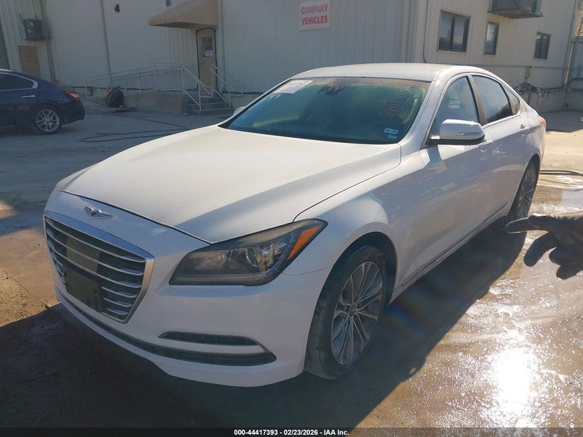 2017 Genesis G80 3.8 VIN: KMHGN4JE6HU171580 Lot: 44417393