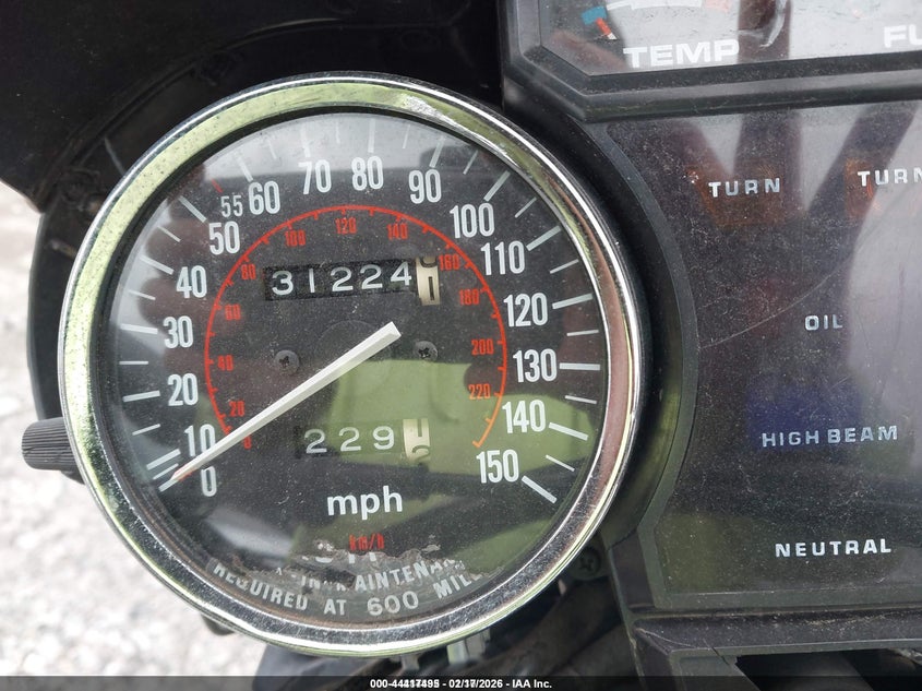 1983 HONDA GL1100 auction photo 7