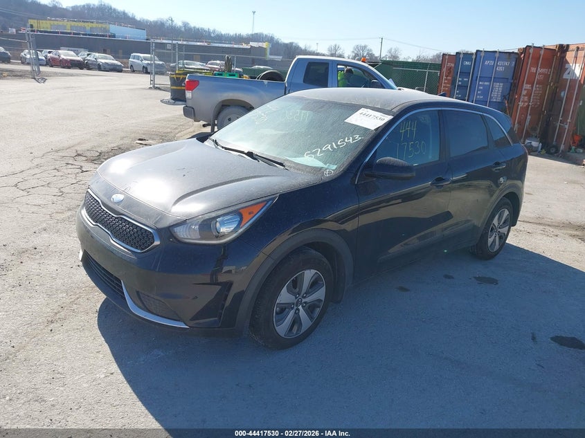 Vin: kndcb3lc4k5291543, lot: 44914122, kia niro fe 20192