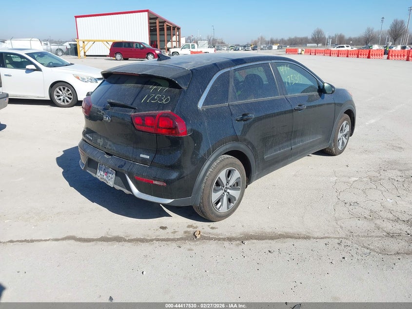 Vin: kndcb3lc4k5291543, lot: 44914122, kia niro fe 20194