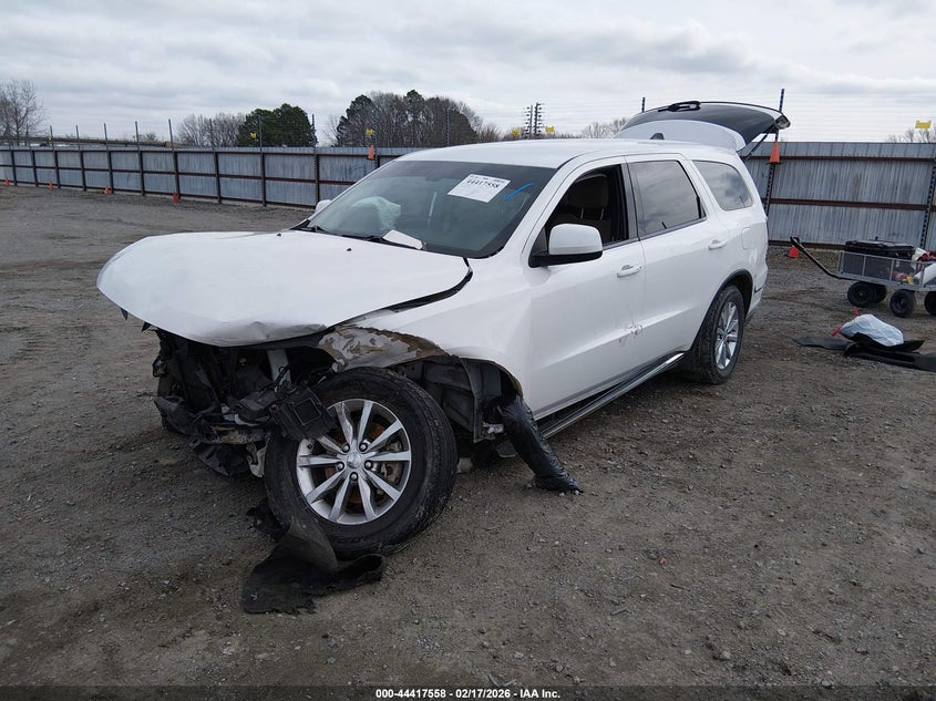 2018 Dodge Durango Sxt Rwd