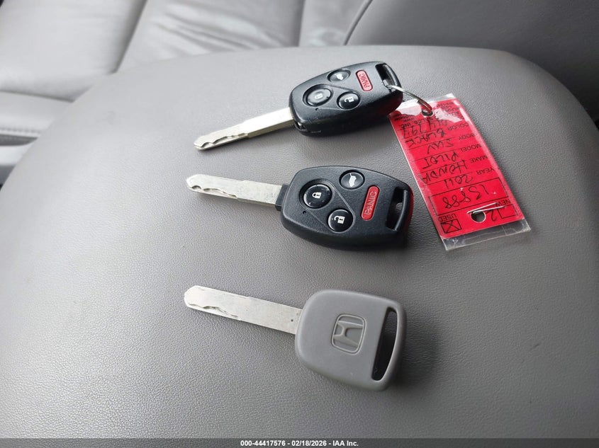 2011 Honda Pilot Ex-L VIN: 5FNYF4H53BB014794 Lot: 44417576