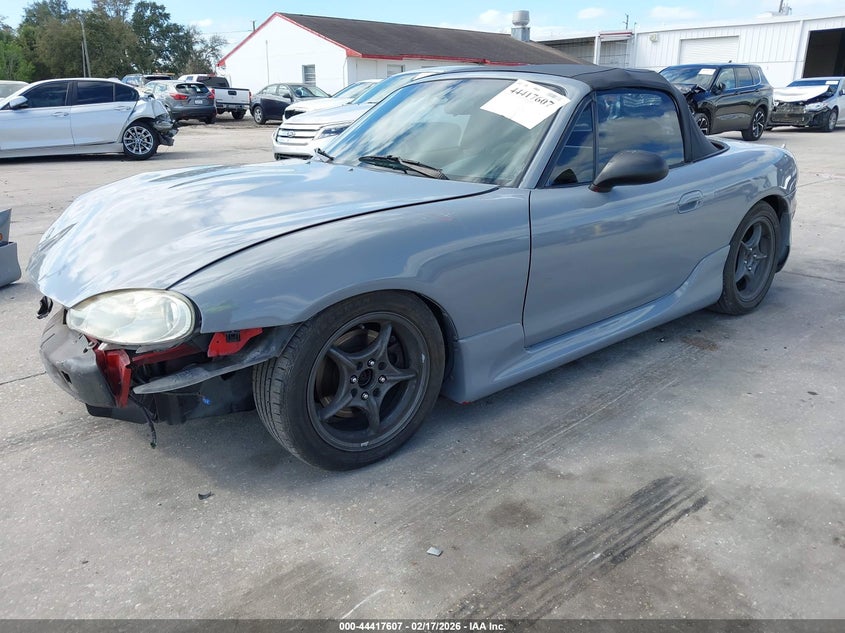 2002 Mazda Mx-5 Miata Cloth/Ls/Se