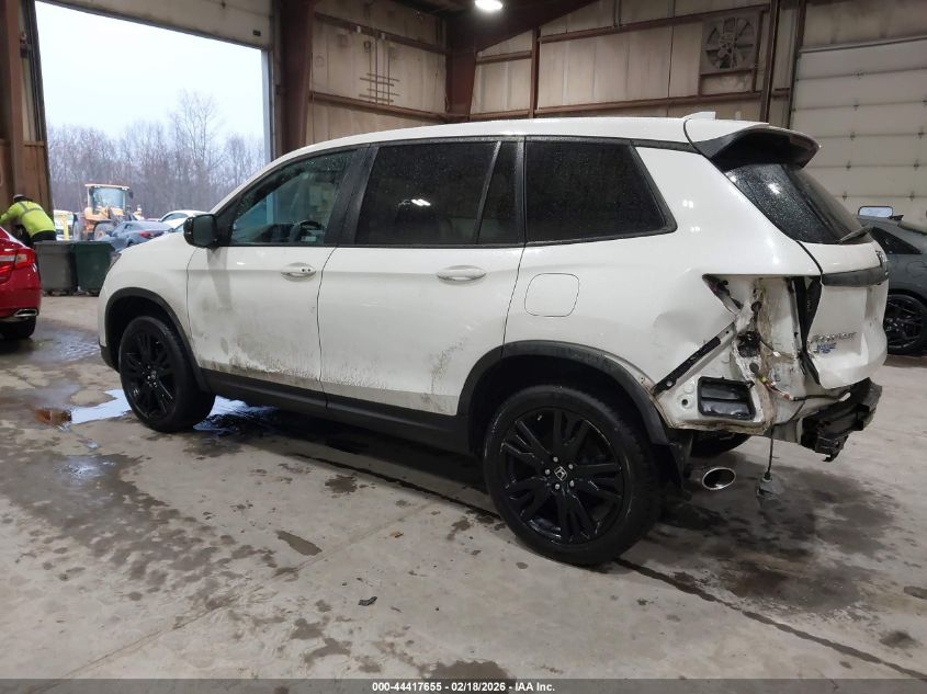 2020 Honda Passport Awd Sport