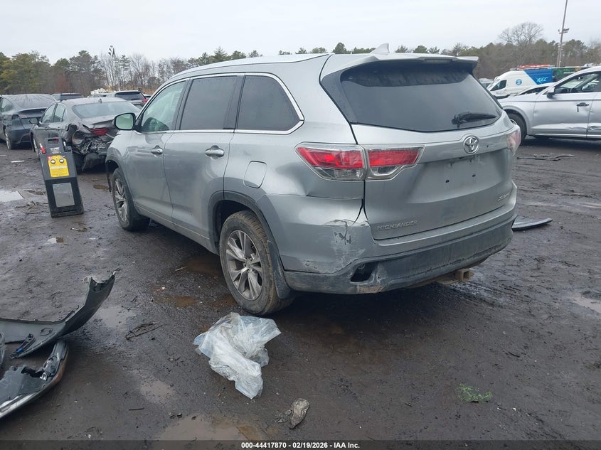 2015 Toyota Highlander Xle V6