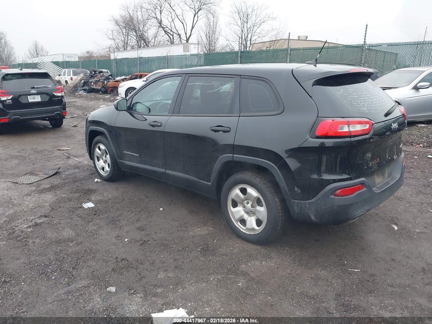 2016 Jeep Cherokee Sport