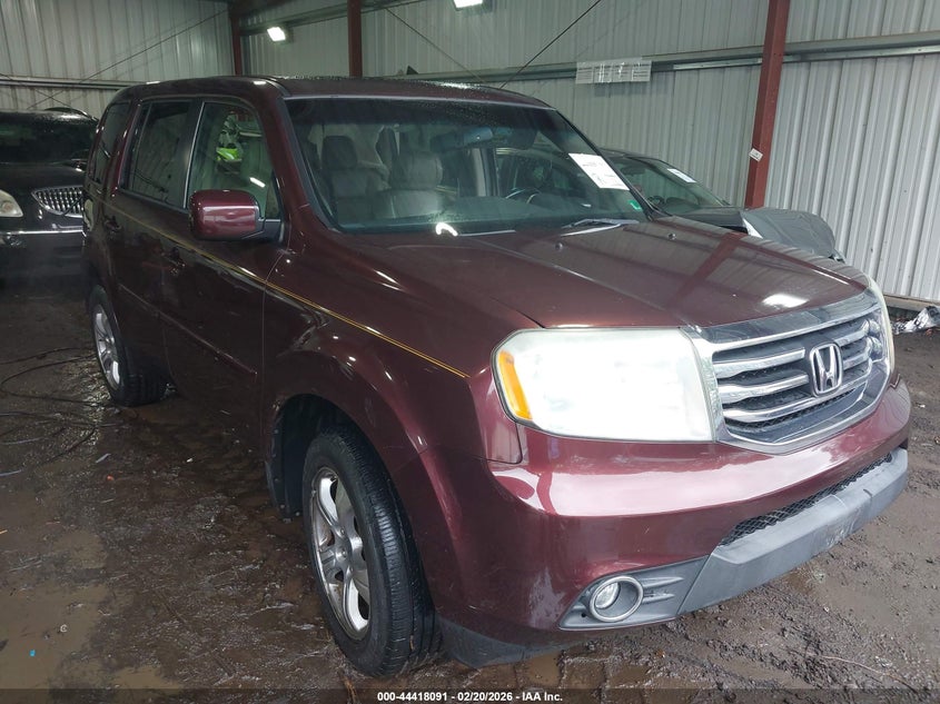 5FNYF3H51CB007984 2012 Honda Pilot 3.5 Ex-L brown