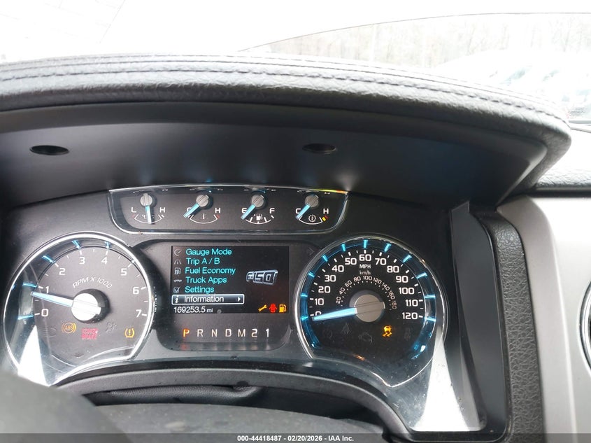 2011 Ford F-150 Lariat VIN: 1FTFW1EFXBFA01619 Lot: 44418487