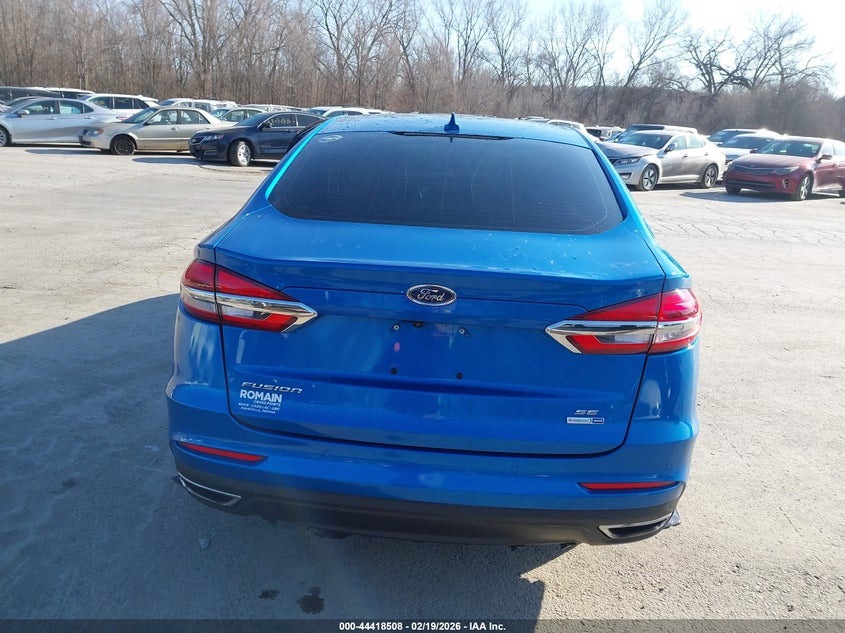VIN 3FA6P0T95LR259707 2020 FORD FUSION SE