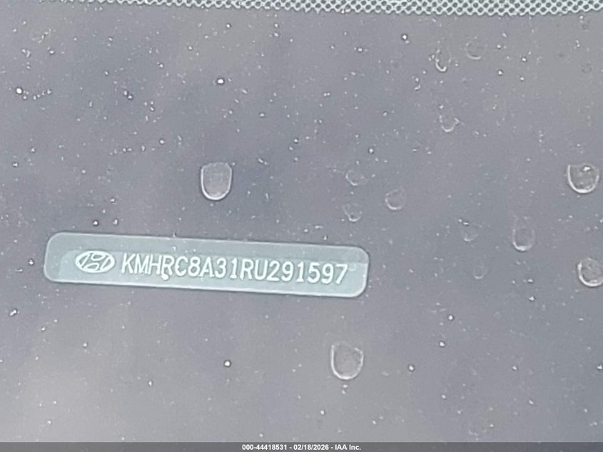 2024 Hyundai Venue Sel VIN: KMHRC8A31RU291597 Lot: 44418531