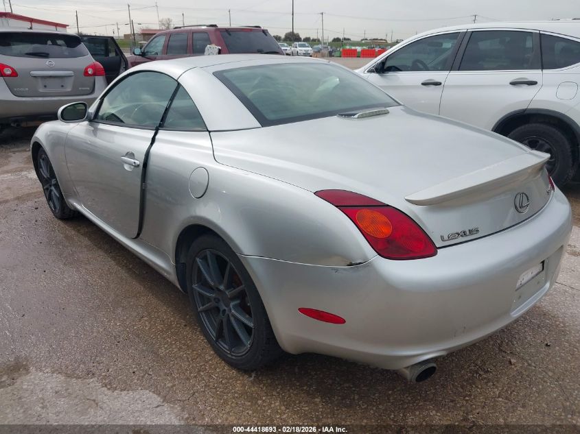 2002 Lexus Sc 430