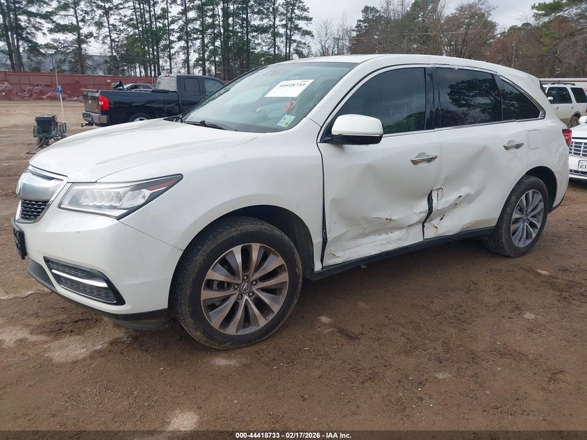 2015 Acura Mdx Technology Package