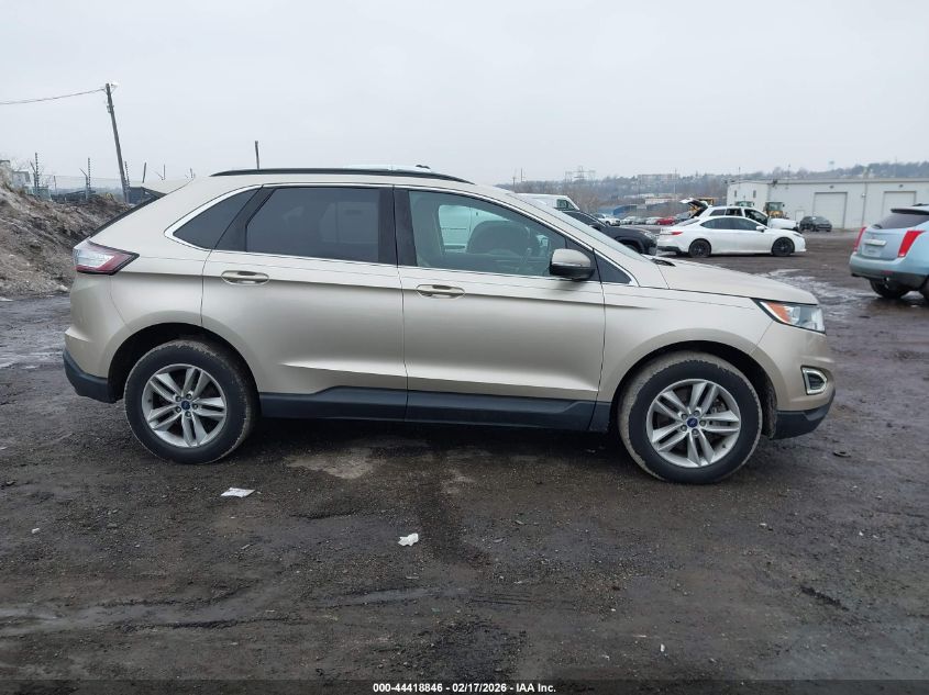 2017 Ford Edge Sel VIN: 2FMPK4J95HBC66956 Lot: 44418846