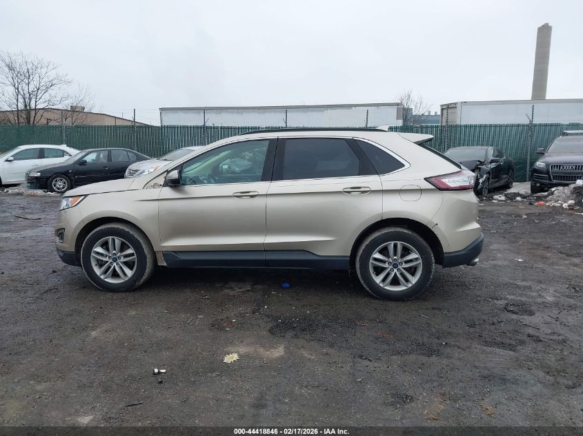 2017 Ford Edge Sel VIN: 2FMPK4J95HBC66956 Lot: 44418846