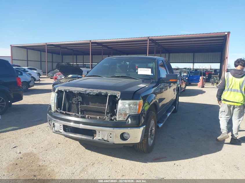 1FTFW1CF7CKD82017 2012 Ford F-150 5.0 Xlt black