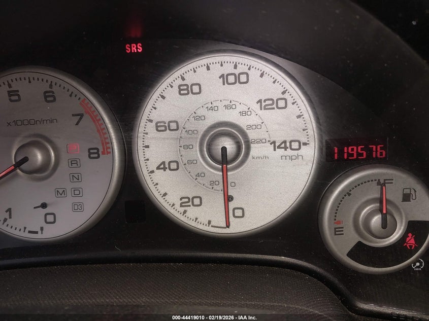 2002 Acura Rsx VIN: JH4DC54842C024307 Lot: 44419010