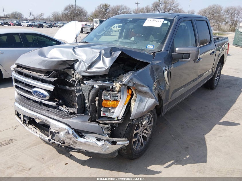 VIN 1FTEW1C58NFB09277 2022 FORD F-150 LARIAT