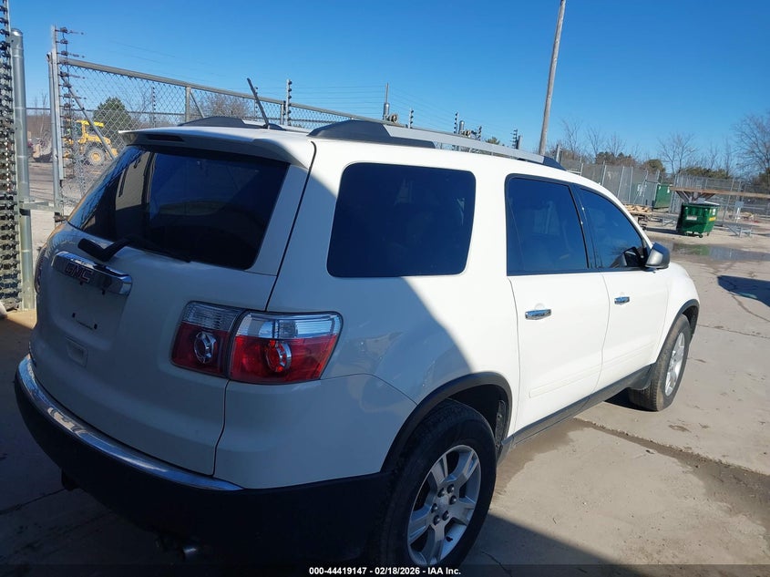 Vin: 1gkkrped0cj217053, lot: 44915739, gmc acadia sle 20124