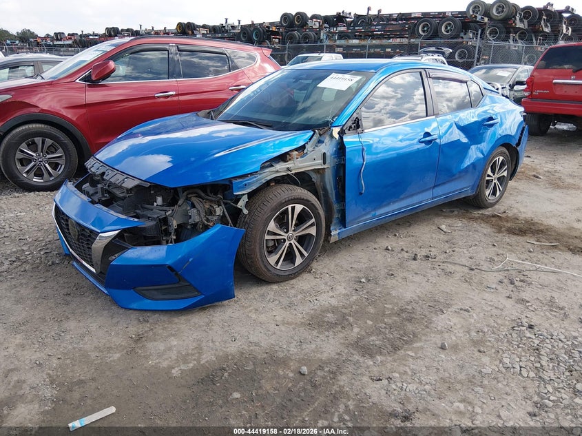 2020 Nissan Sentra Sv Xtronic Cvt