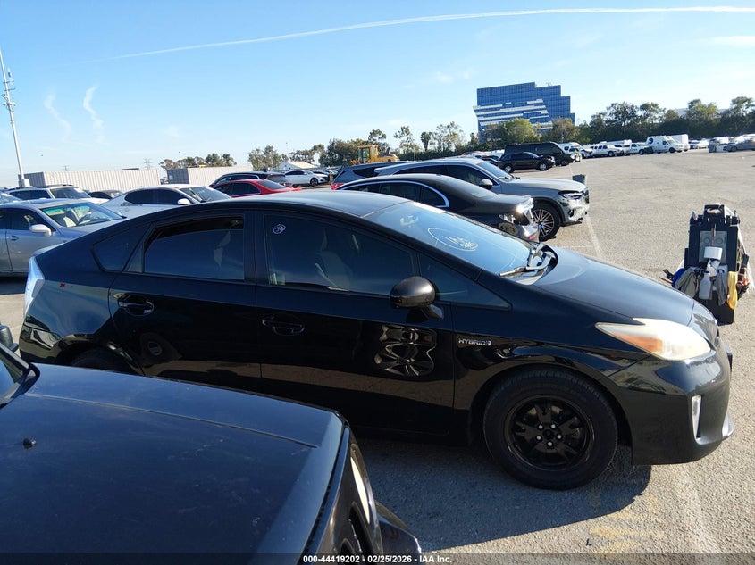 2012 Toyota Prius 1.8 Two Black Lot 111044419202 Vin JTDKN3DU4C5455434