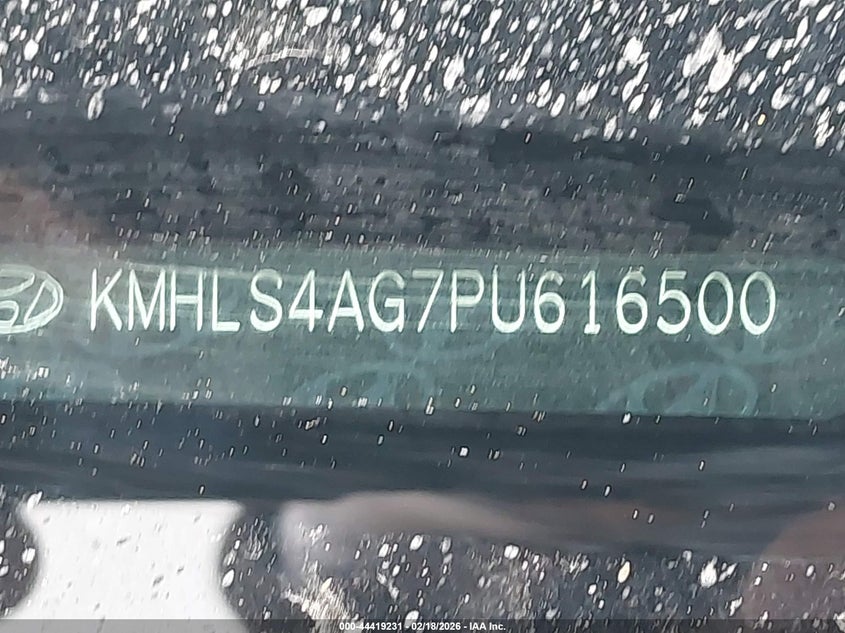 VIN KMHLS4AG7PU616500 2023 HYUNDAI ELANTRA SEL