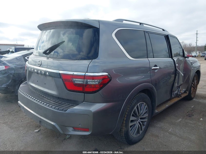 Vin: jn8ay2ad8n9675421, lot: 44915958, nissan armada sv 4wd 20224