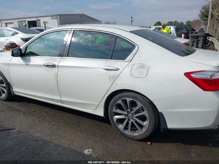 2015 Honda Accord Sport VIN: 1HGCR2F50FA185527 Lot: 44419371