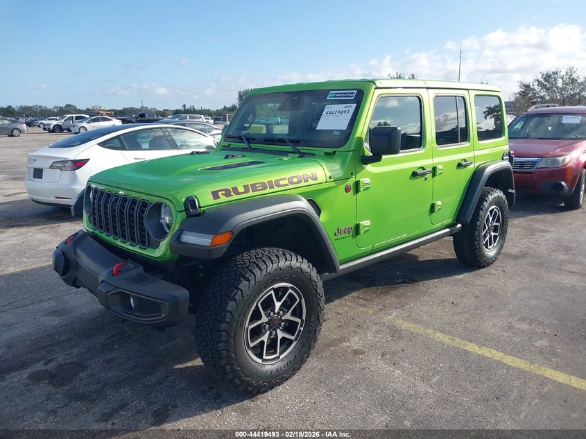 Vin: 1c4pjxfn1tw155133, lot: 44916085, jeep wrangler rubicon 4x4 20262