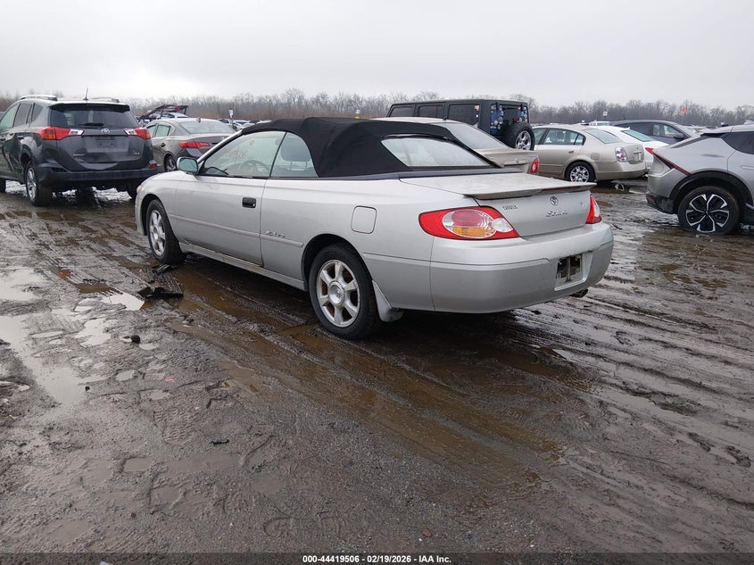 2002 Toyota Camry Solara Se/Sle