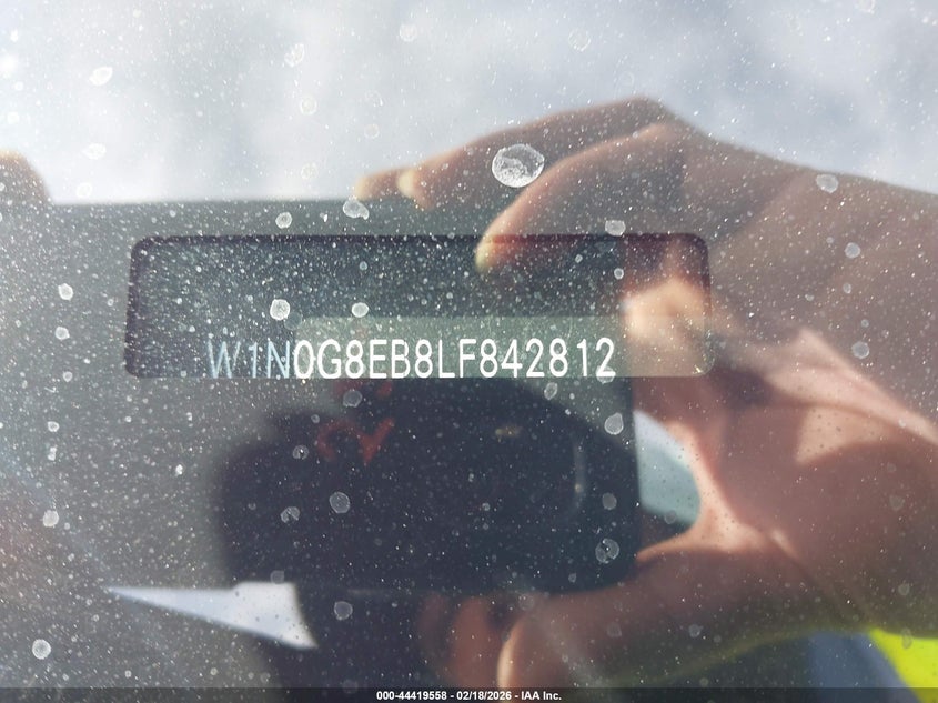 2020 Mercedes-Benz Glc 300 4Matic VIN: W1N0G8EB8LF842812 Lot: 44419558