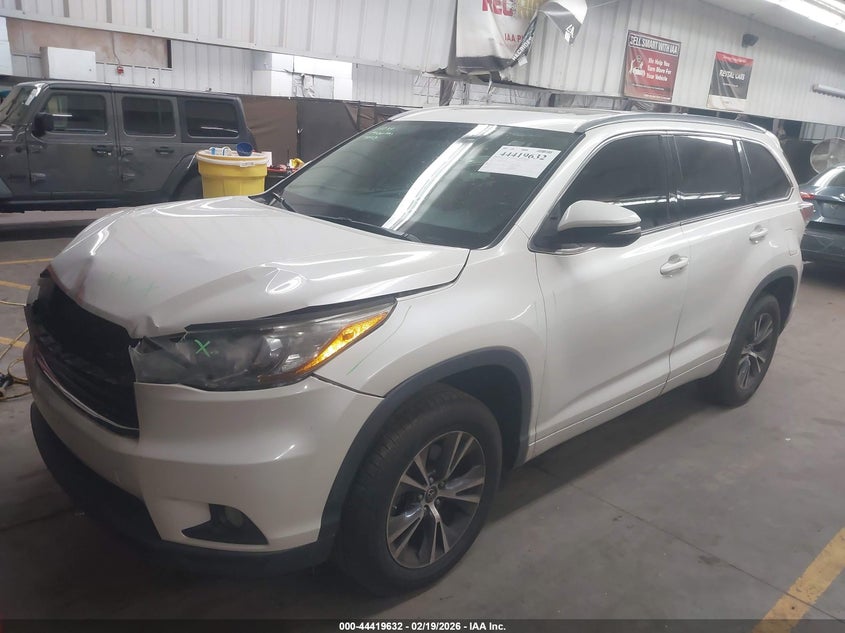 2016 Toyota Highlander Xle V6