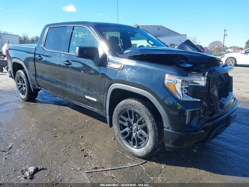 2021 GMC Sierra 1500 4Wd Short Box Elevation