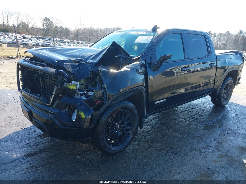 2021 GMC Sierra 1500 4Wd Short Box Elevation