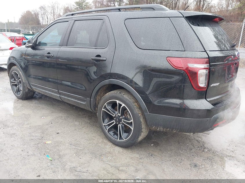 Vin: 1fm5k8gtofga44168, lot: 44916327, ford explorer sport 20153