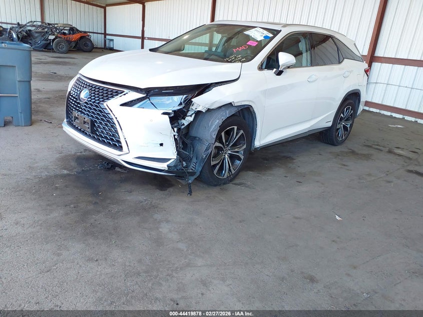 Vin: jtjhgkfa5n2021557, lot: 44916470, lexus rx 450hl 20222