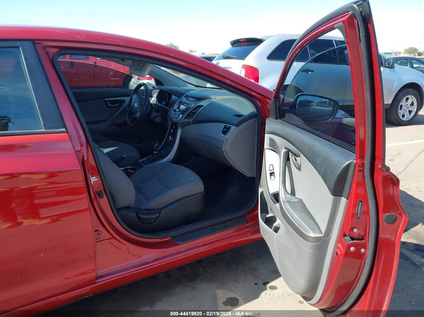 2016 Hyundai Elantra Limited/Se/Value Edition