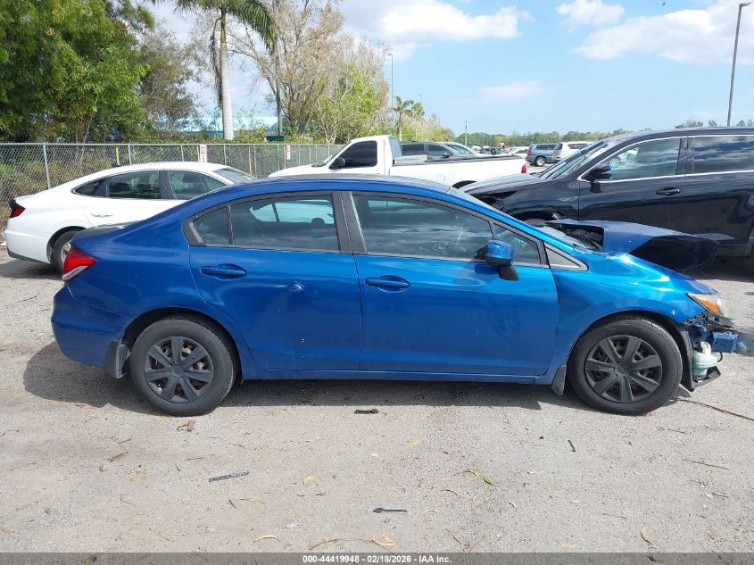 2013 Honda Civic Lx VIN: 19XFB2F56DE099133 Lot: 44419948