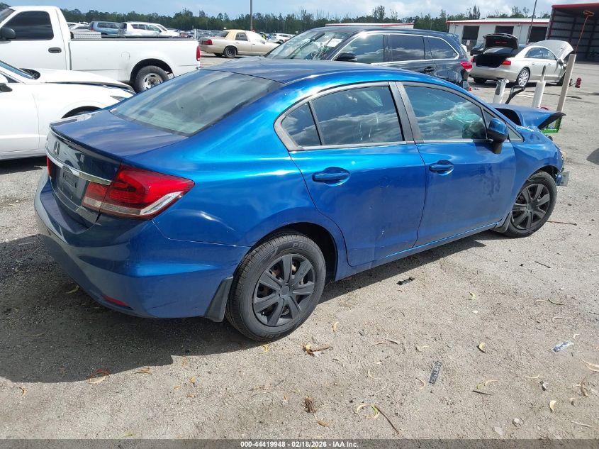 2013 Honda Civic Lx VIN: 19XFB2F56DE099133 Lot: 44419948