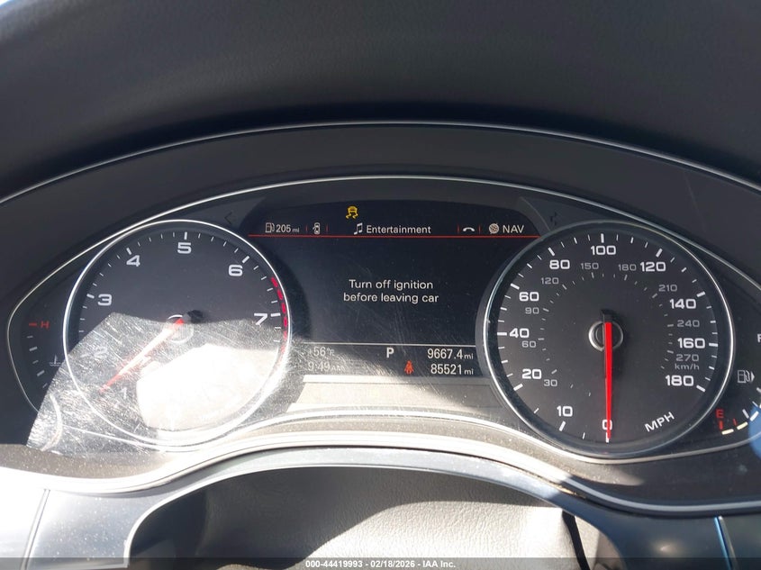 2014 Audi A7 3.0T Premium Plus VIN: WAUWGAFC7EN080708 Lot: 44419993