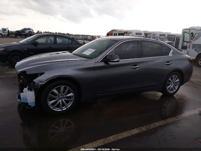 2019 Infiniti Q50 2.0T Pure VIN: JN1CV7AP0KM110130 Lot: 44420051