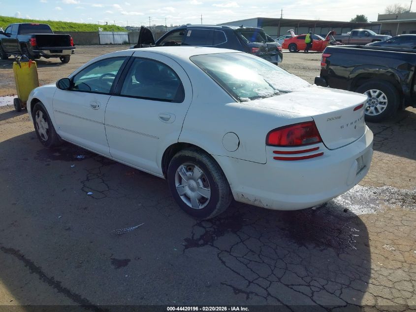 2004 Dodge Stratus Sxt
