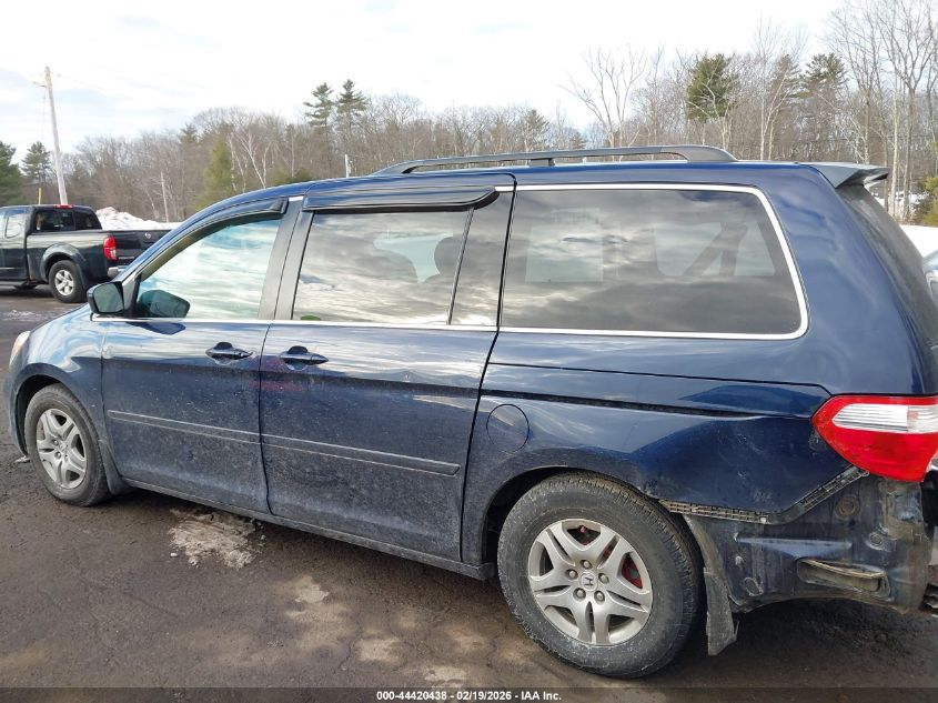 2007 Honda Odyssey Ex-L VIN: 5FNRL38797B077530 Lot: 44420438
