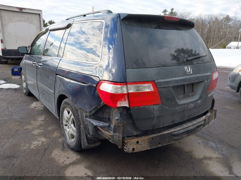 2007 Honda Odyssey Ex-L VIN: 5FNRL38797B077530 Lot: 44420438