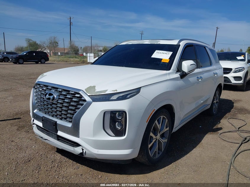 2021 Hyundai Palisade Limited VIN: KM8R54HE8MU195968 Lot: 44420563