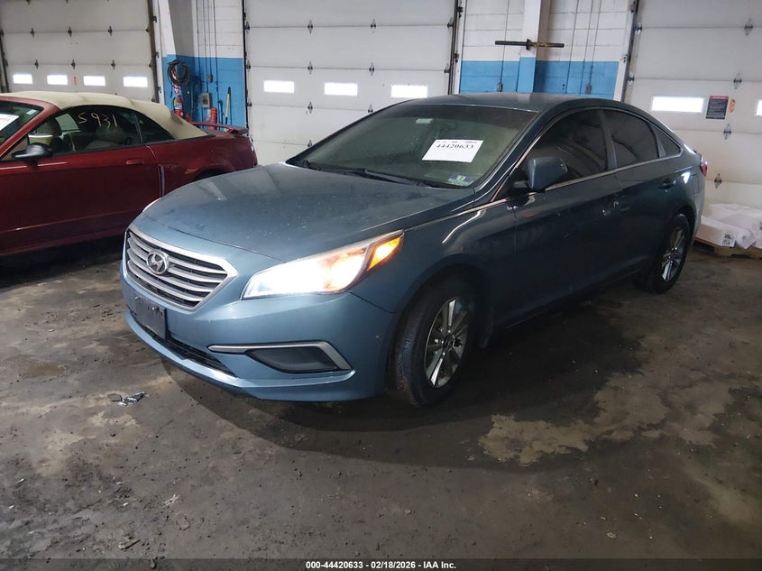 2017 Hyundai Sonata Se 5NPE24AF8HH551639 photo 1